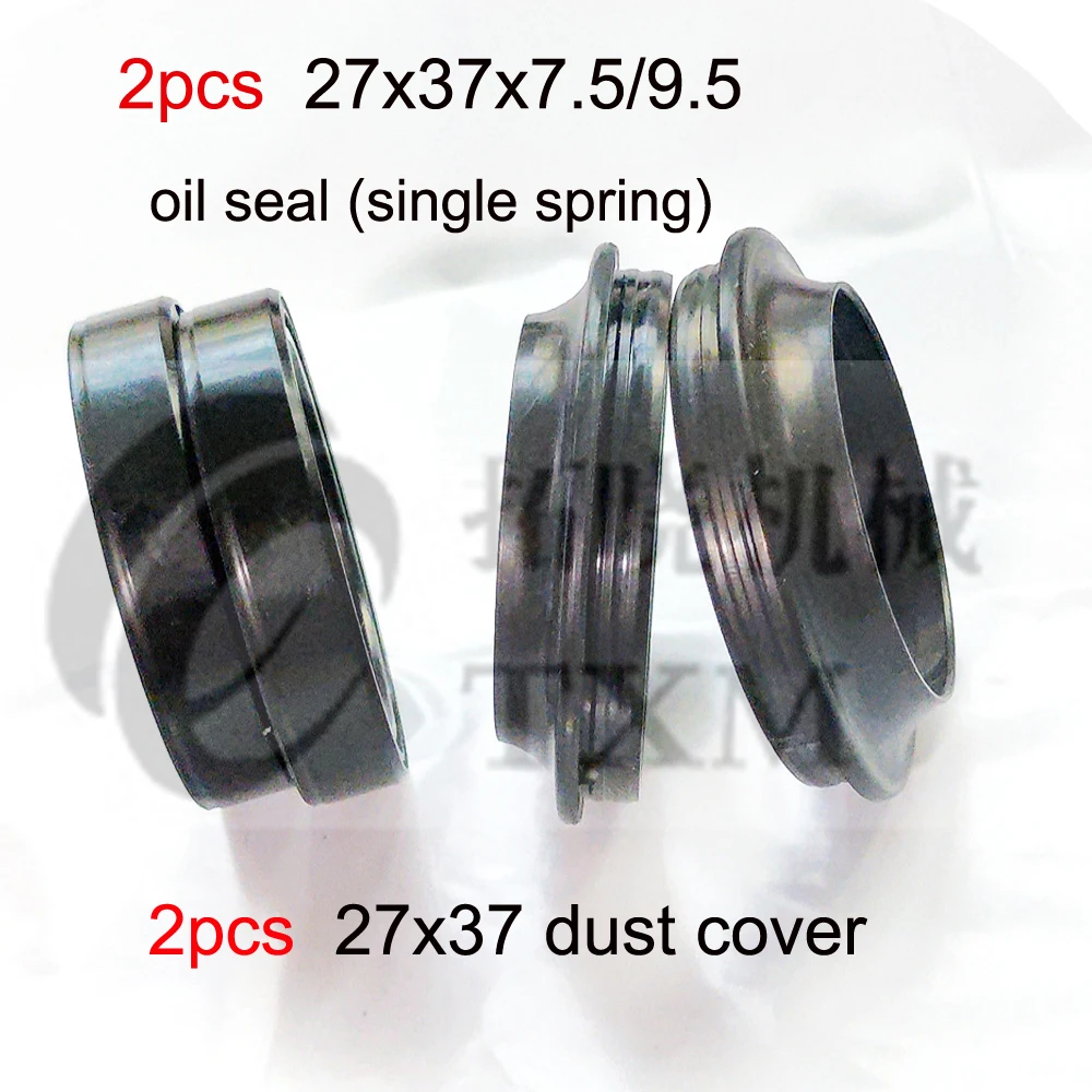 Damper Oil Seal 27X37X7.5/9.5  27x37 Dust Cover Motorcycle Front Fork Shock Absorber for CB100  CL100 CL100S  CT110   CT90