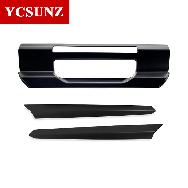 ABS الباب الخلفي مقبض غطاء الكسوة لفورد رينجر Wildtrak 2023 2024 2025 Sport XLT XLS المقصورة المزدوجة اكسسوارات السيارات