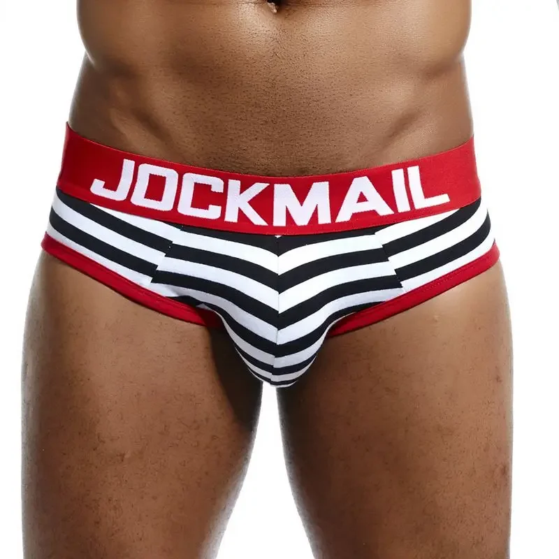 Ropa interior Sexy para hombre, Tanga de algodón sin espalda, suspensorio erótico, bolsa para pene Gay