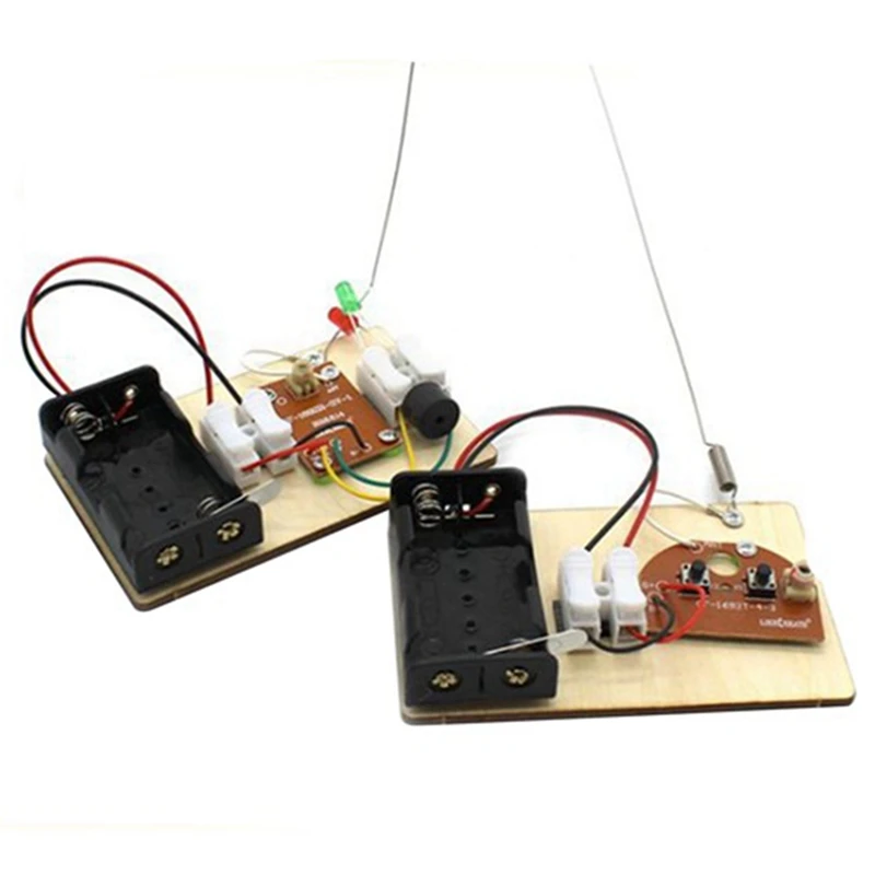 25Pack STEM Kits, Learn Morse Code, Build A Telegraph Machine, Electric Circuit Experiment, Electricity Kit(No Battery)