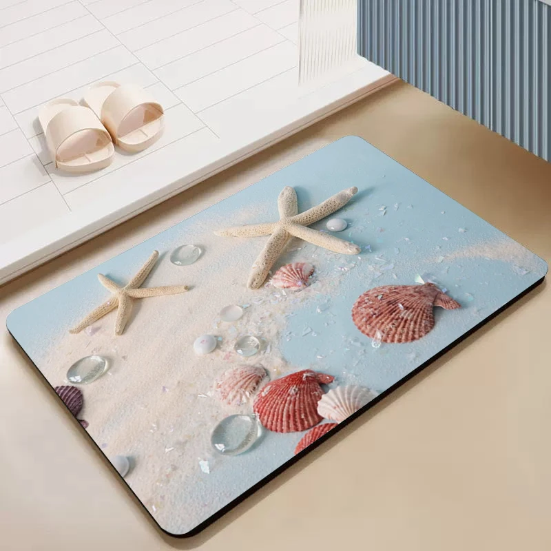 Tappetino da bagno economico s Beach Diatom Ooze Foot Mat decorazione della casa tappetino di terra di diatomee tappeto tappeto soggiorno cucina