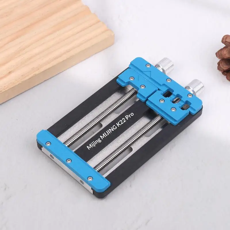 

〔20E〕|K22 Pro Universal Jig Board Holder for IC Chip & PCB, Double Slot Fixture for Phone Repair