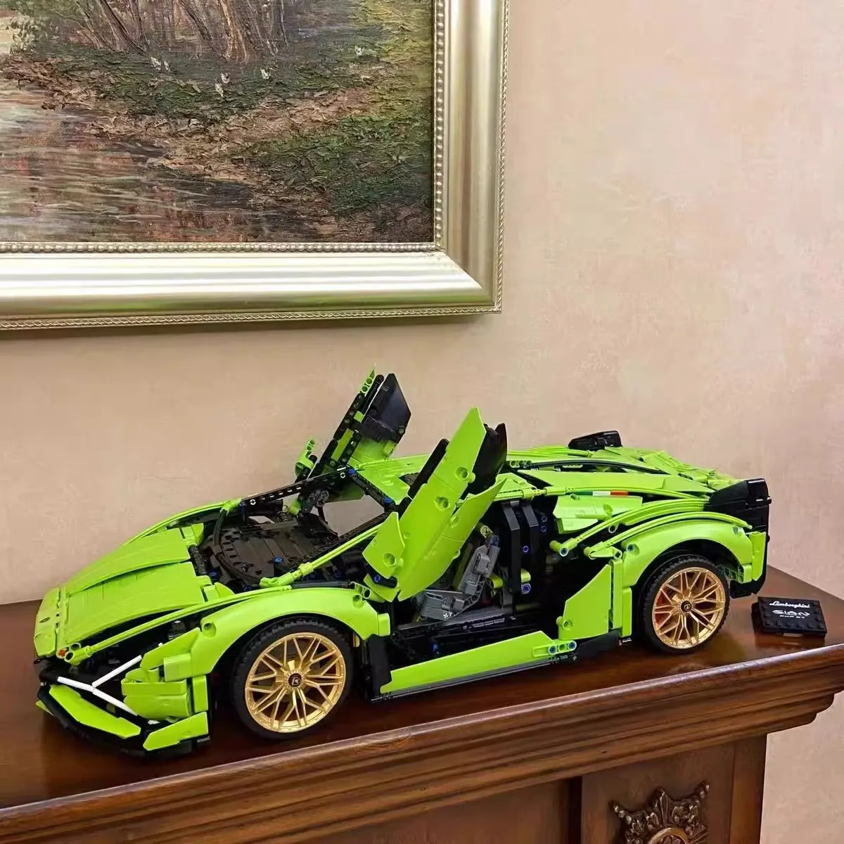 สินค้าใหม่ขนาดใหญ่ 3696pcs Lamborghini World ที่มีชื่อเสียงรถ supercar รุ่น Building Block ของเล่นเด็กผู้ใหญ่เด็ก gift42115