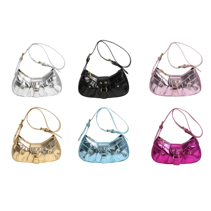 

E74B 2023 NEW Armpit Bag Solid Color Fashion Underarm Bags Trendy Bag Shoulder Bag