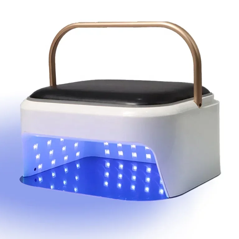 2024 Rechargeable 218W High Power Professional Cordless UV Nail Dryer Portable LED Lamp with Hand Pillow