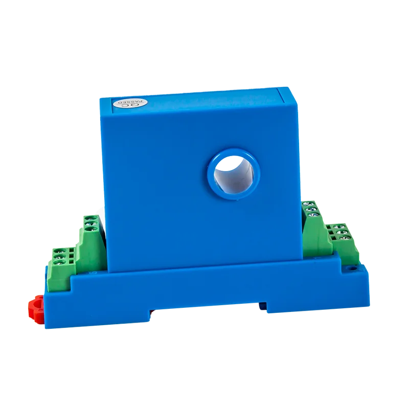 

DC24V 220V power closed loop 10aac current transmitter hall current sensor 200a input 4-20ma 0-10V AC current transmitter