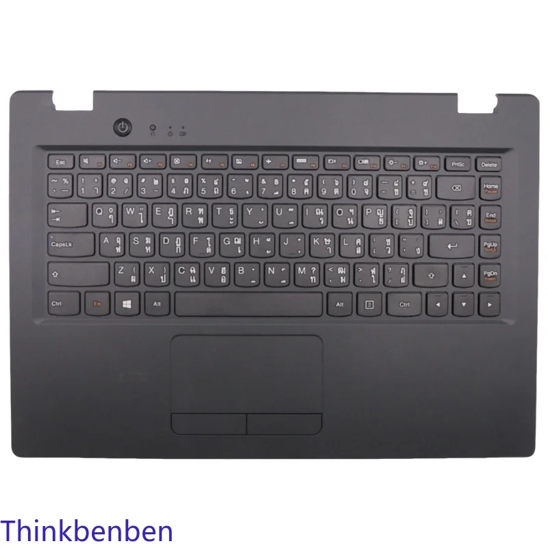 TH Thai Black Keyboard Upper Case Palmrest Shell Cover For Lenovo Ideapad 100S 14 14IBR 5CB0K65016