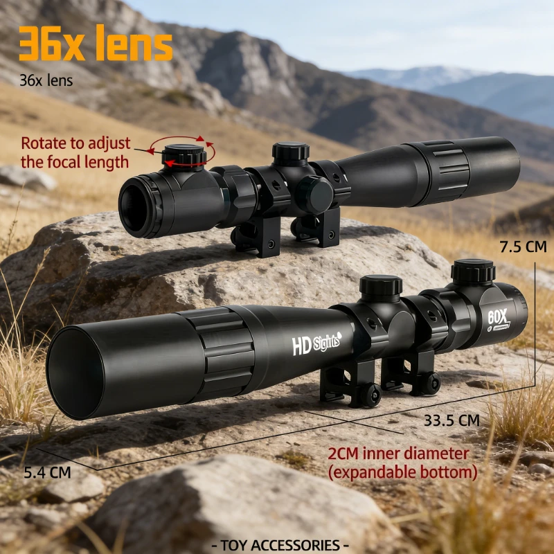 

2026 1/2/3 шт. Мягкий дартс-пистолет «Ананас» со специальным 20-мм креплением на рейку, двойным откидным кронштейном и удлиненным прицелом, детская игрушка, украшение