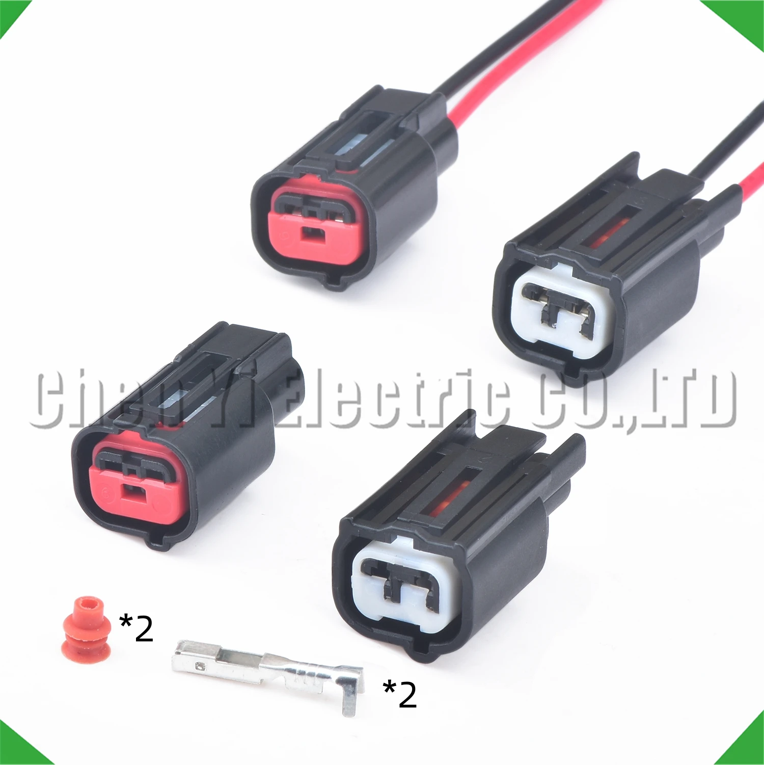 2 Pin Automobile connector speaker Solenoid valve vacuum regulator intake manifold solenoid Wire harness plug 15383213 13579999