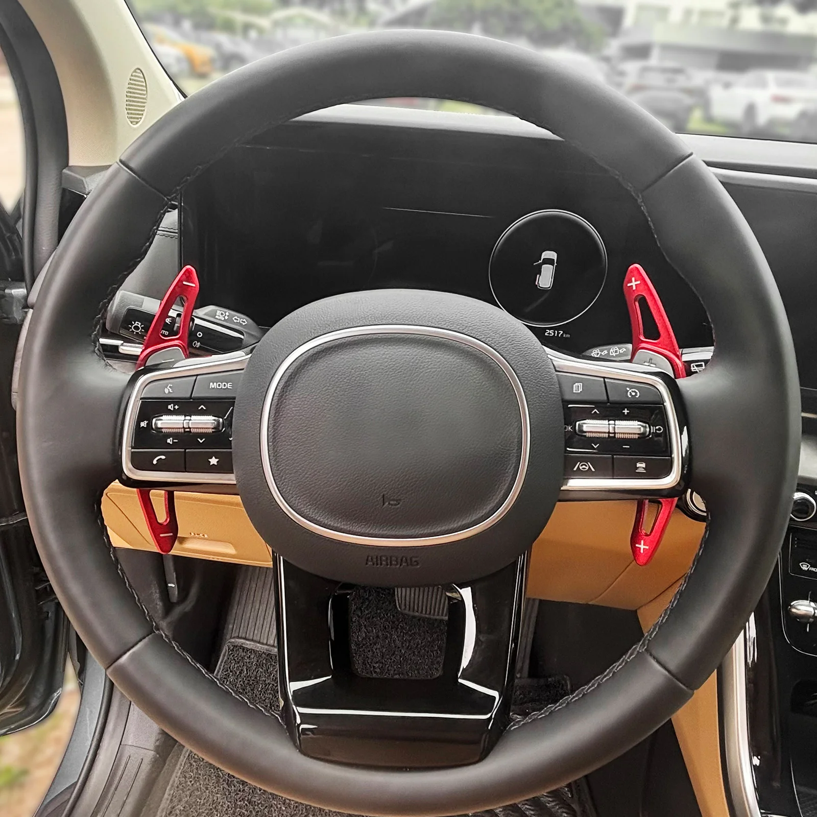 Car Steering Wheel Shift Paddle Extension For Kia Carnival 2021 2022 2023 2024