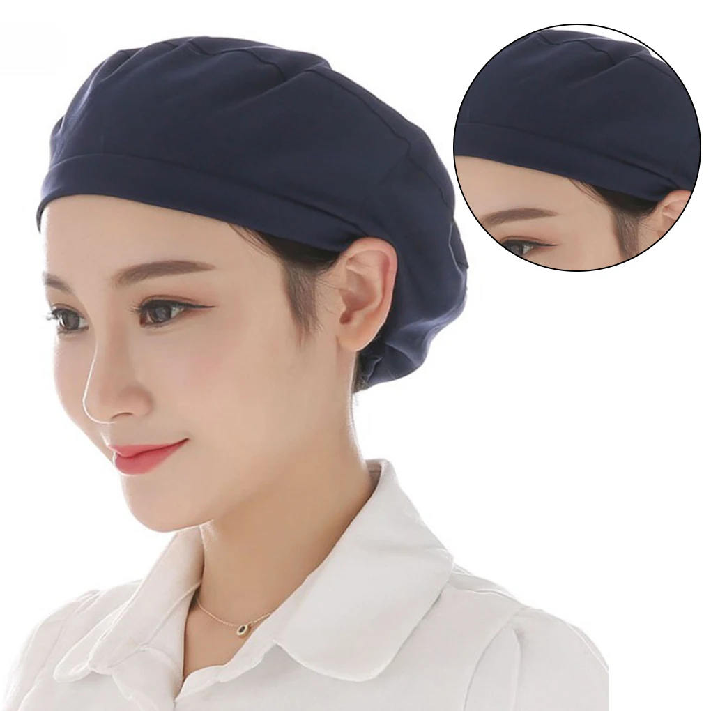 Dustproof Kitchen Chef Hat Wide Application For Factory Work Dustproof Breathable Kitchen Chef