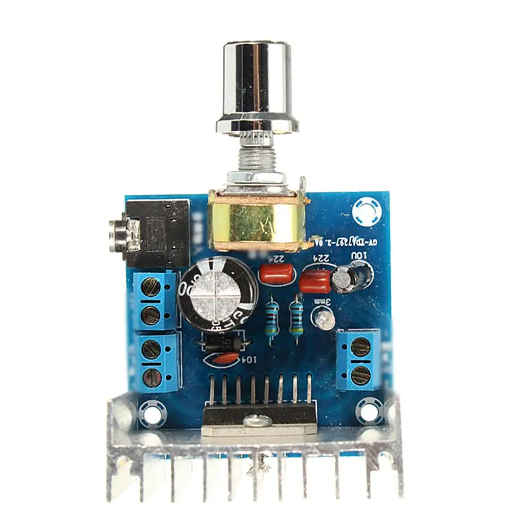 AC/DC 12V TDA7297 2*15W Motorcycle Power Amplifier Board Digital Stereo Audio Amplifier Dual Channel AMP Module