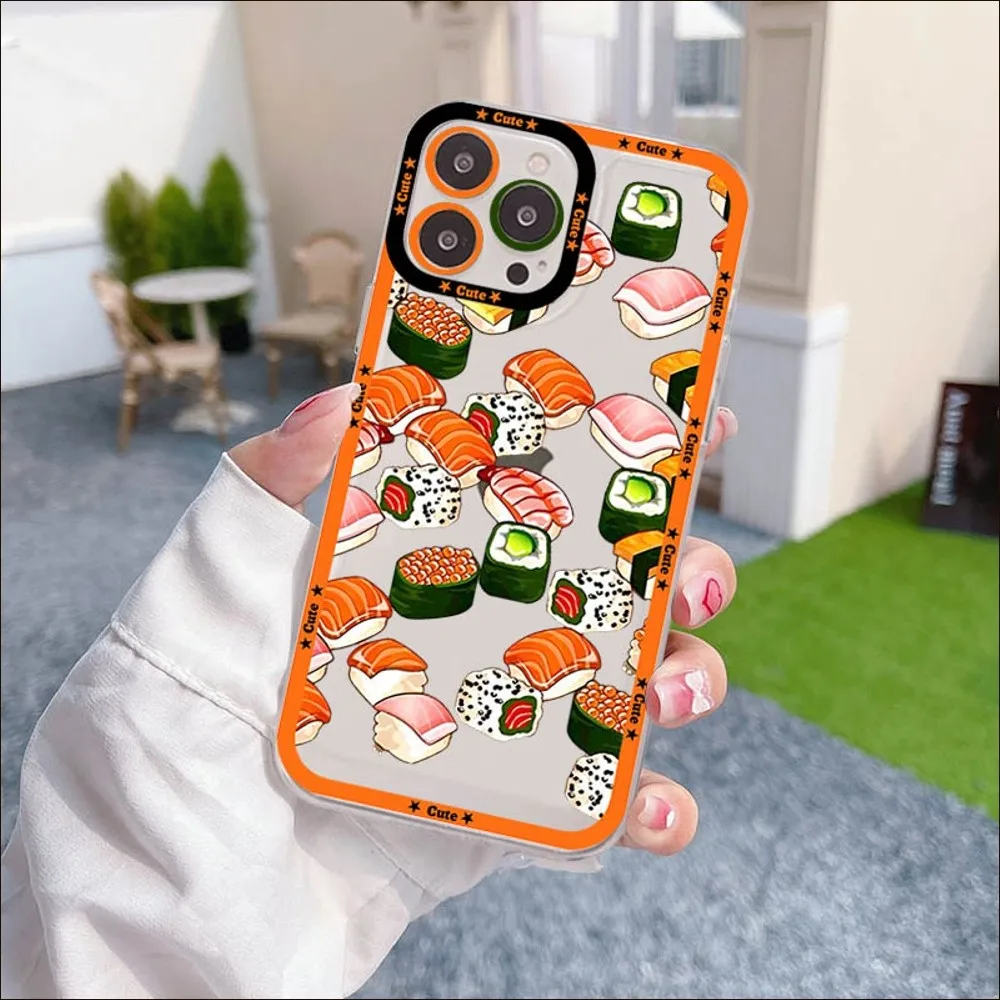 Food Sushi Phone Case For Samsung A 10 20 30 70 13 21 32 72 22 51 52 53 71 73 32 4g 32 5g Fundas