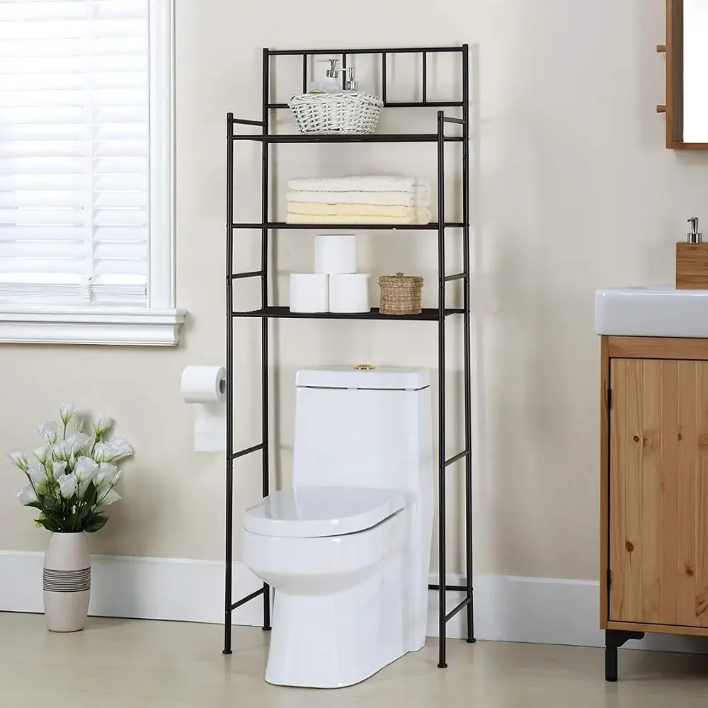 

Bathroom Corner Stand Storage Organizer Accessories Bathroom Cabinet Tower Shelf