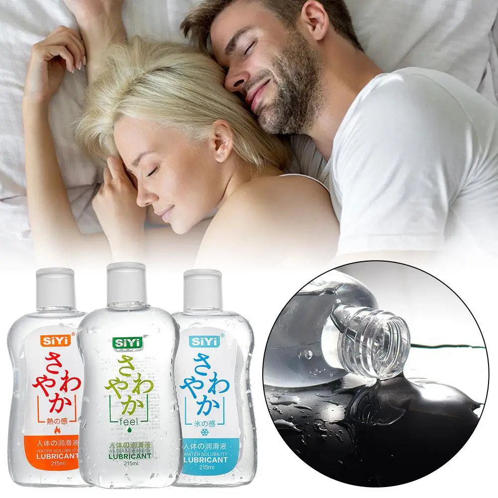 215 مللي زيوت التشحيم الجسم البشري القائمة على الماء كول الساخن الشعور زيوت التشحيم هلام الكبار المهبل الشرج منتجات الجنس زيوت التشحيم السائل Sexshop #1