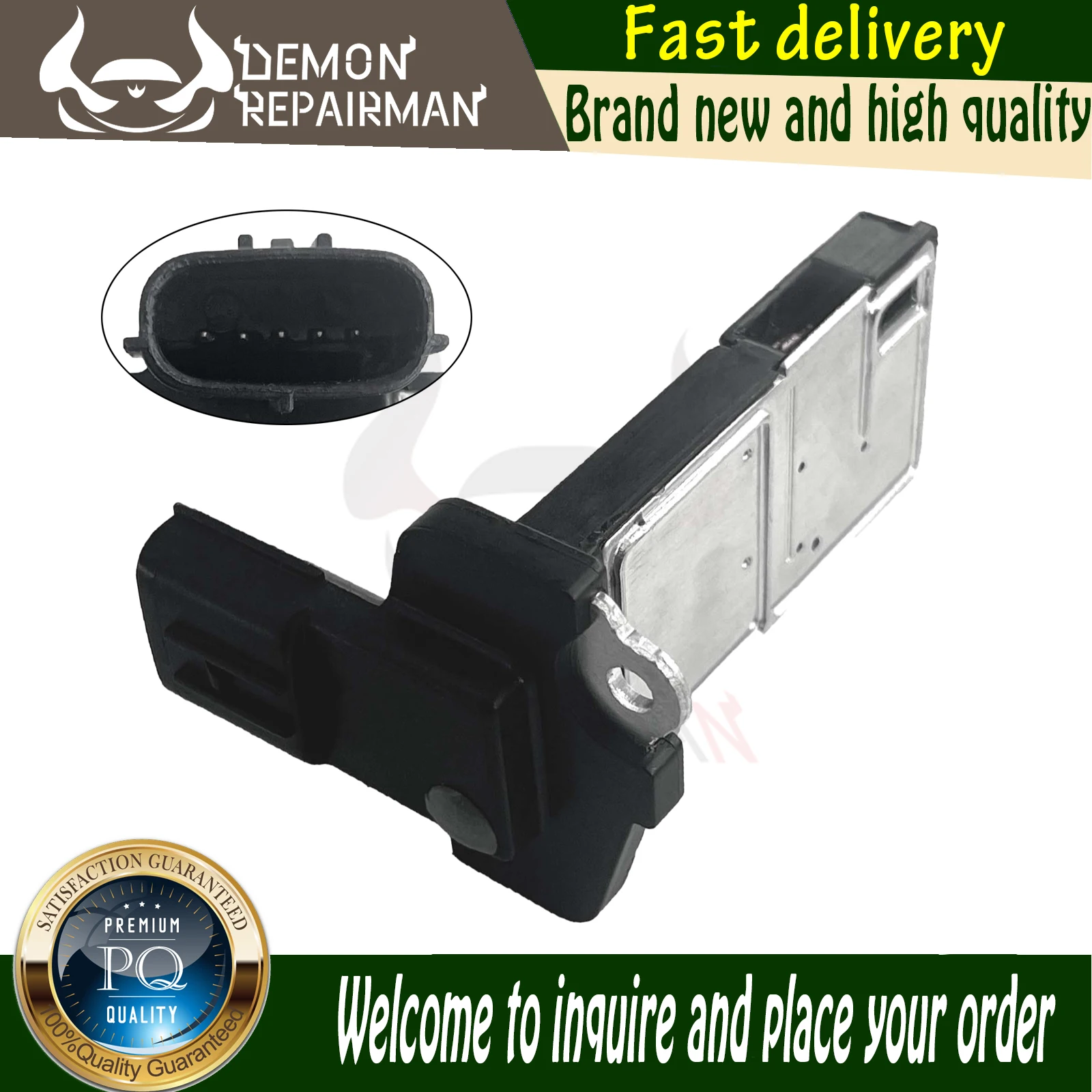 AFH70M-67 Mass Air Flow MAF Meter Sensor Compatible With GMC Sierra Savana Chevrolet Silverado Express 2500 3500 6.6L 8980027620