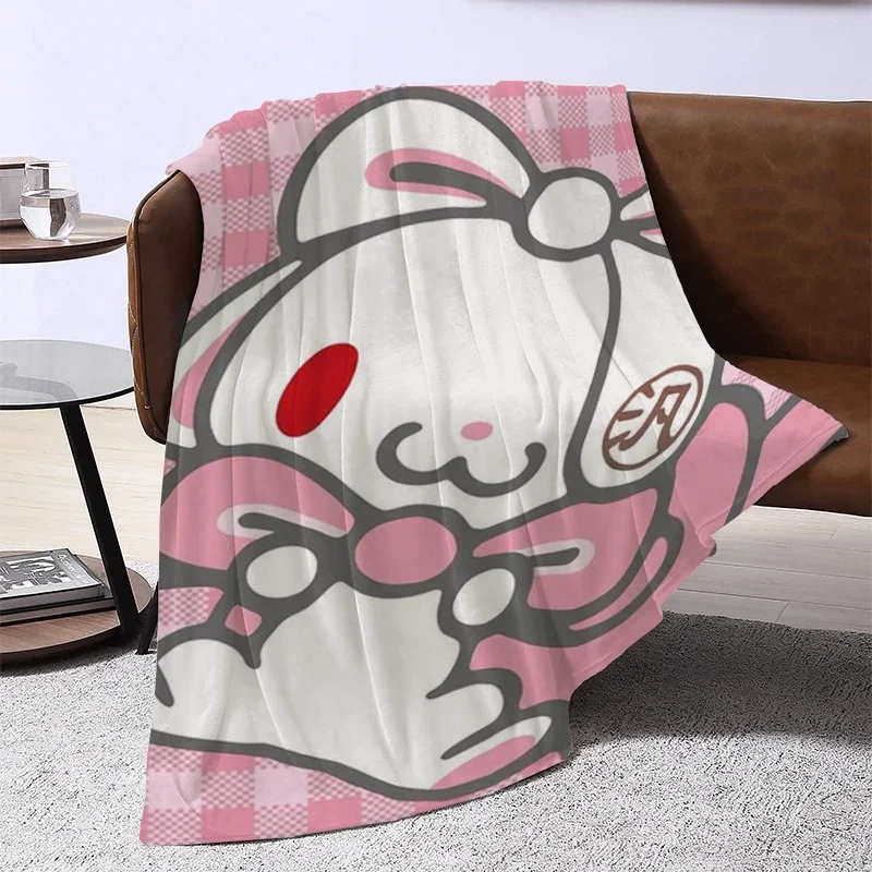 Gloomy Bear Thick and Warm Fleece Baby Blanket Sofa Baby Blankets Furry Winter Bedspread The Knee Baby  Throws Bedspreads Home