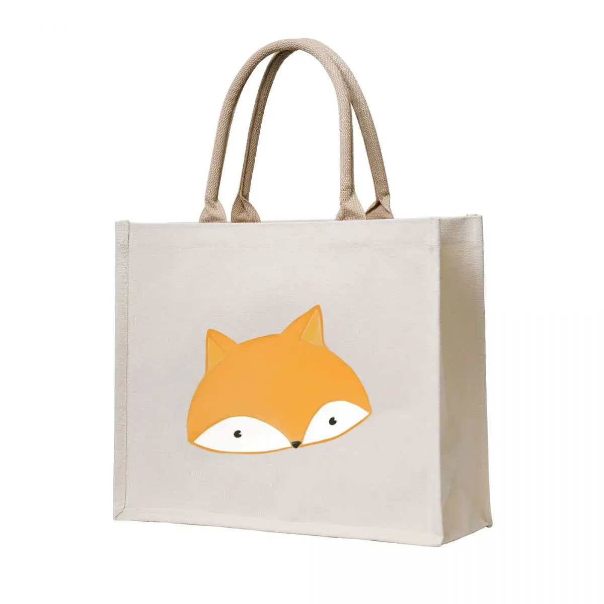 

Fox Tote Bag Beach bag Gift bag large size bags foldable reusable