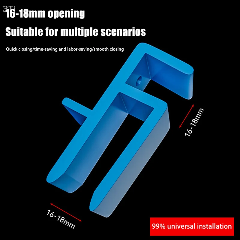 Wardrobe Closing Board Clip Woodworking 16-18mm Jigs Closing Fixing Clip Carpentry Closing Fixed Clamp Tool Wood Marking Fixed