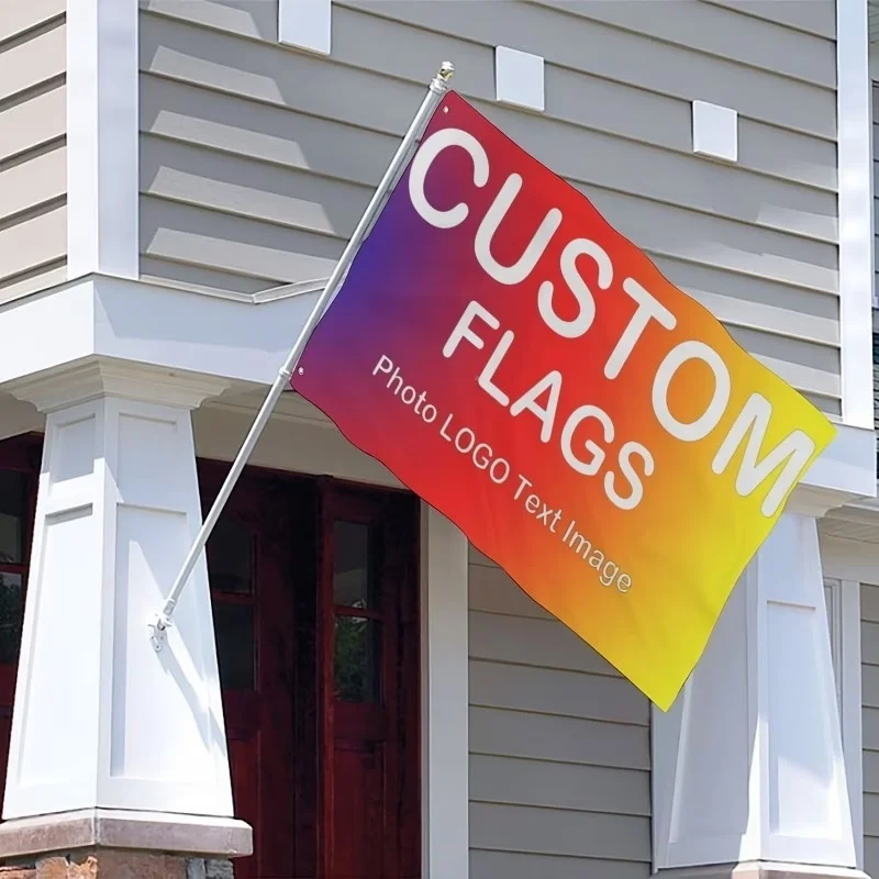 Custom Banners Flags Holiday With Festival Themed Design All Celebration Decorate Indoor Outdoor Spaces Perfectly Attract More