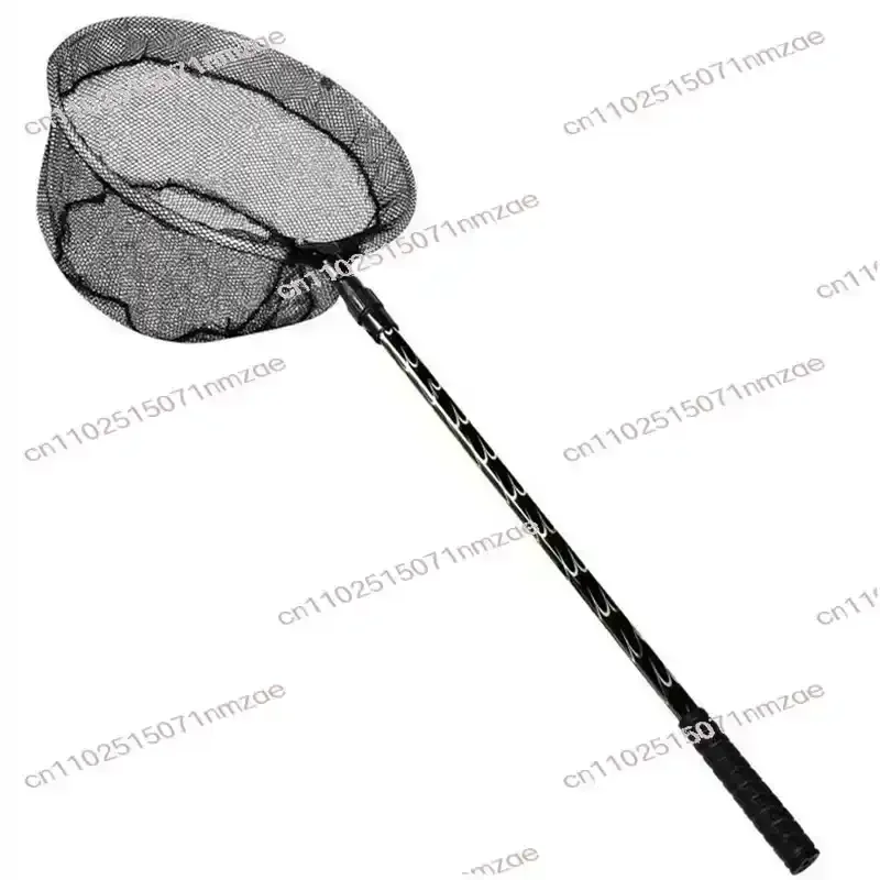 Telescopic Fishing Net Foldable Hand Tool 4.2m 9000W Ultra-light Aluminum Alloy Electric Automatic
