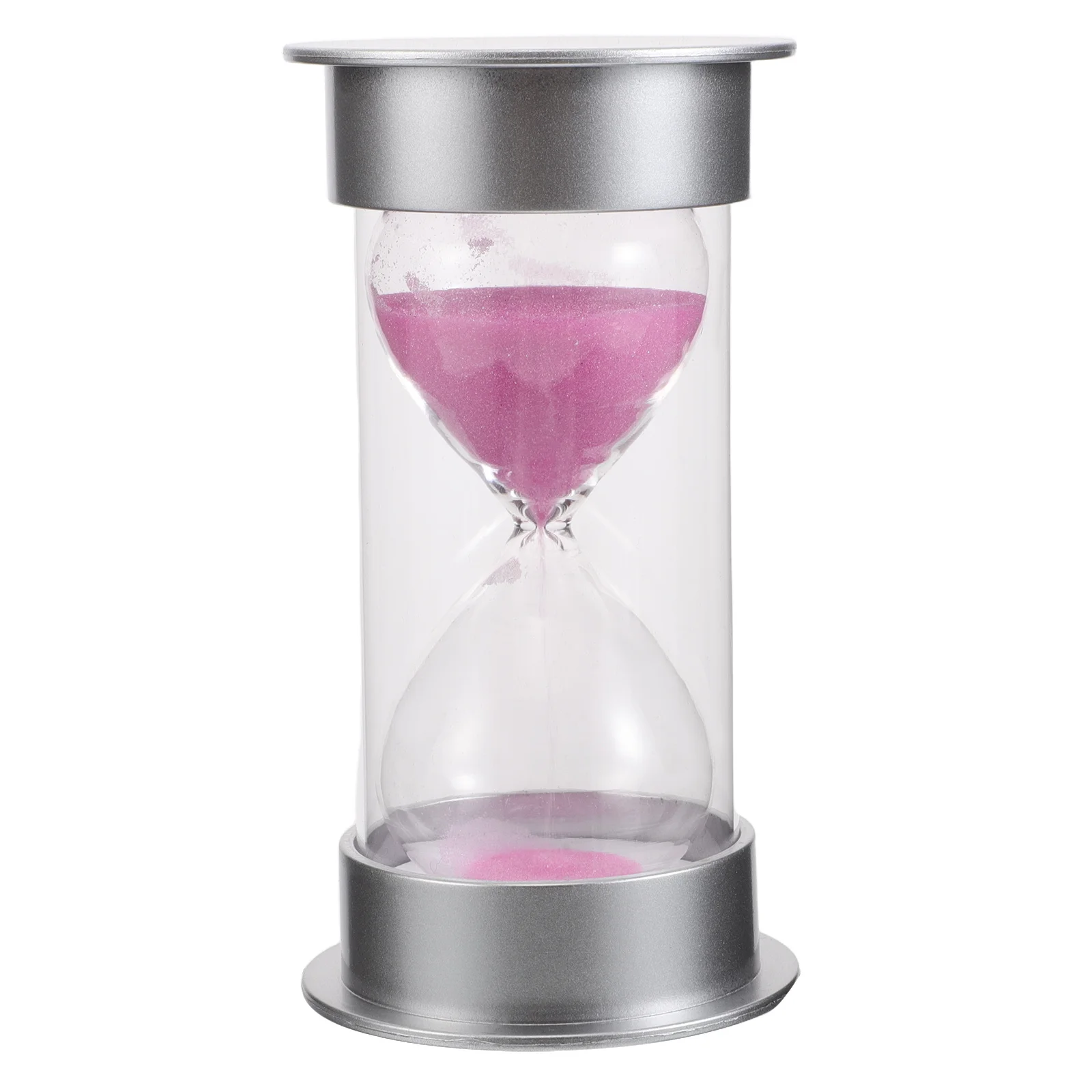 

20 Minute Plastic Sand Timer Modern Round Hourglass Accurate Time Management Tool Classroom Office Kitchen Games