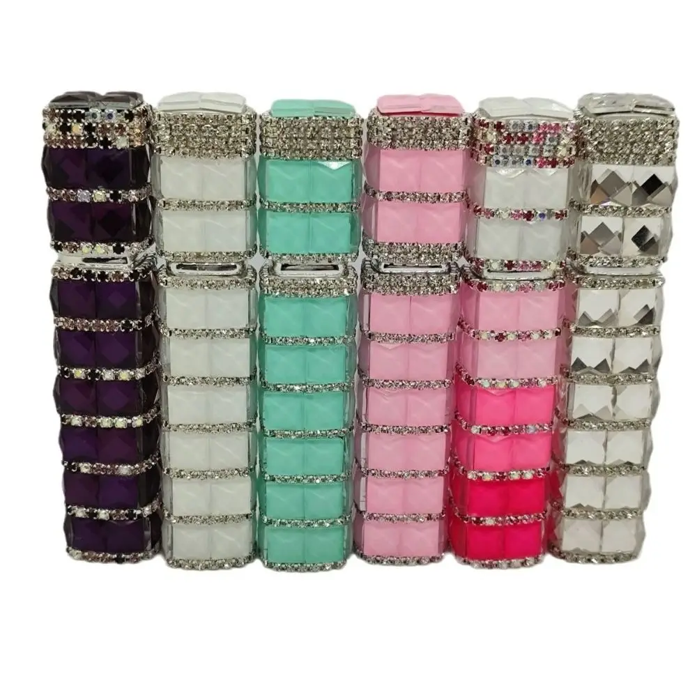 

Practical Refillable Bottle Rhinestones Portable Spray Bottle Leak-proof Reusable Cosmetic Container Outgoing
