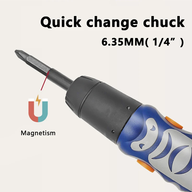 Imagem -05 - Mini Chave de Fenda sem Fio Elétrica Chave de Fenda de Bateria Seca Operado a Pilhas Chave de Fenda Conjunto de Ferramentas de Broca Interruptor Bidirecional