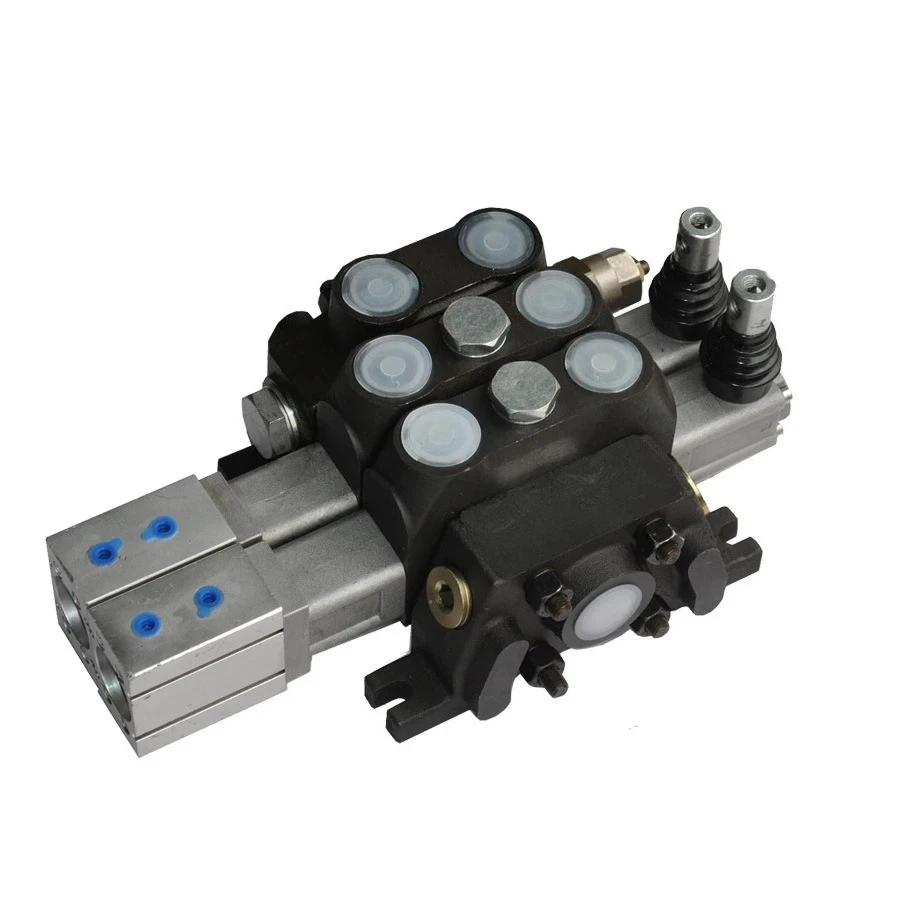 Applicable to DCV110-4 combined pull arm hook air-controlled integrated multi-way valve (pressure 31.5. Flow 110L)