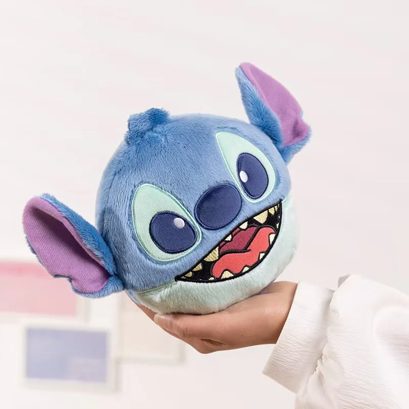 Stitch Angel Jump Ball Plush Toy Lilo & Stitch Anime Figures Learning to Speak Plush Doll Mobile Children Toy Kid Birthday Gift