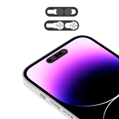 Nieuwe anti-gluren lensdop camera-privacybeschermer met dubbel dia-ontwerp, eenvoudig te gebruiken, geschikt voor iPhone 14 Pro Max/15/16-serie