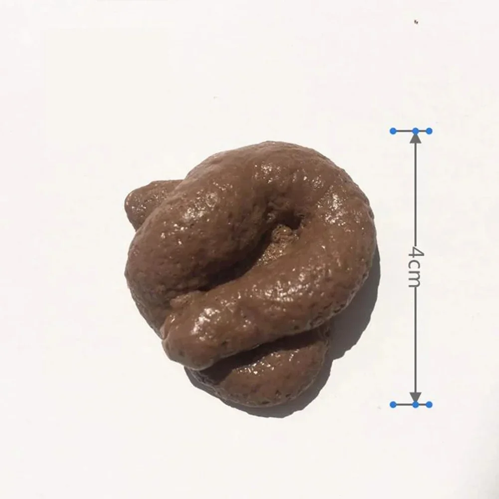 Realistic Shit Gifts Funny Toys Fake Poop Piece Of Shit Prank Antistress Gadget SquishToys Joke Tricky Toys Turd Mischief