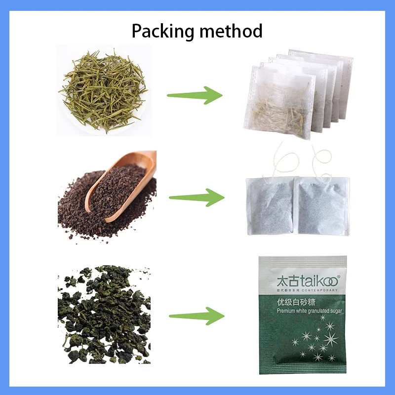 Automatic Tea Bag Weighing And Packaging Machine Tea Filter Paper Bags Package Making Machine
