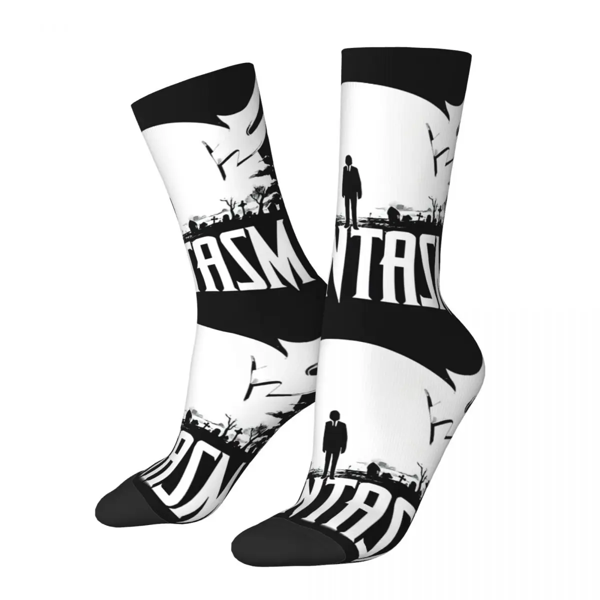 Fun And Funny Funny Men's Socks Vintage Harajuku P-Phantasm Street Style Novelty Seamless Crew Sock