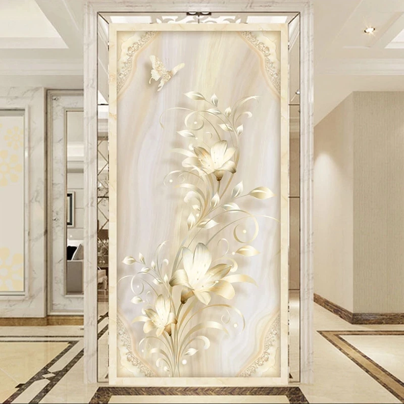 mural-personalizado-3d-em-relevo-com-flores-e-borboletas-para-decoracao-de-sala-de-estar-entrada-corredor-papel-de-parede-autoadesivo-para-quarto-e-restaurante-8d