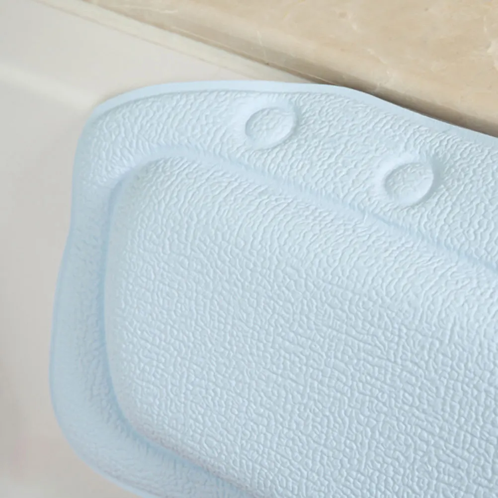 

PVC Bath Pillow for Bathtub Non-Slip Suction Cups Spa Bath Cushion Comfortable Premium Material Durability Gift
