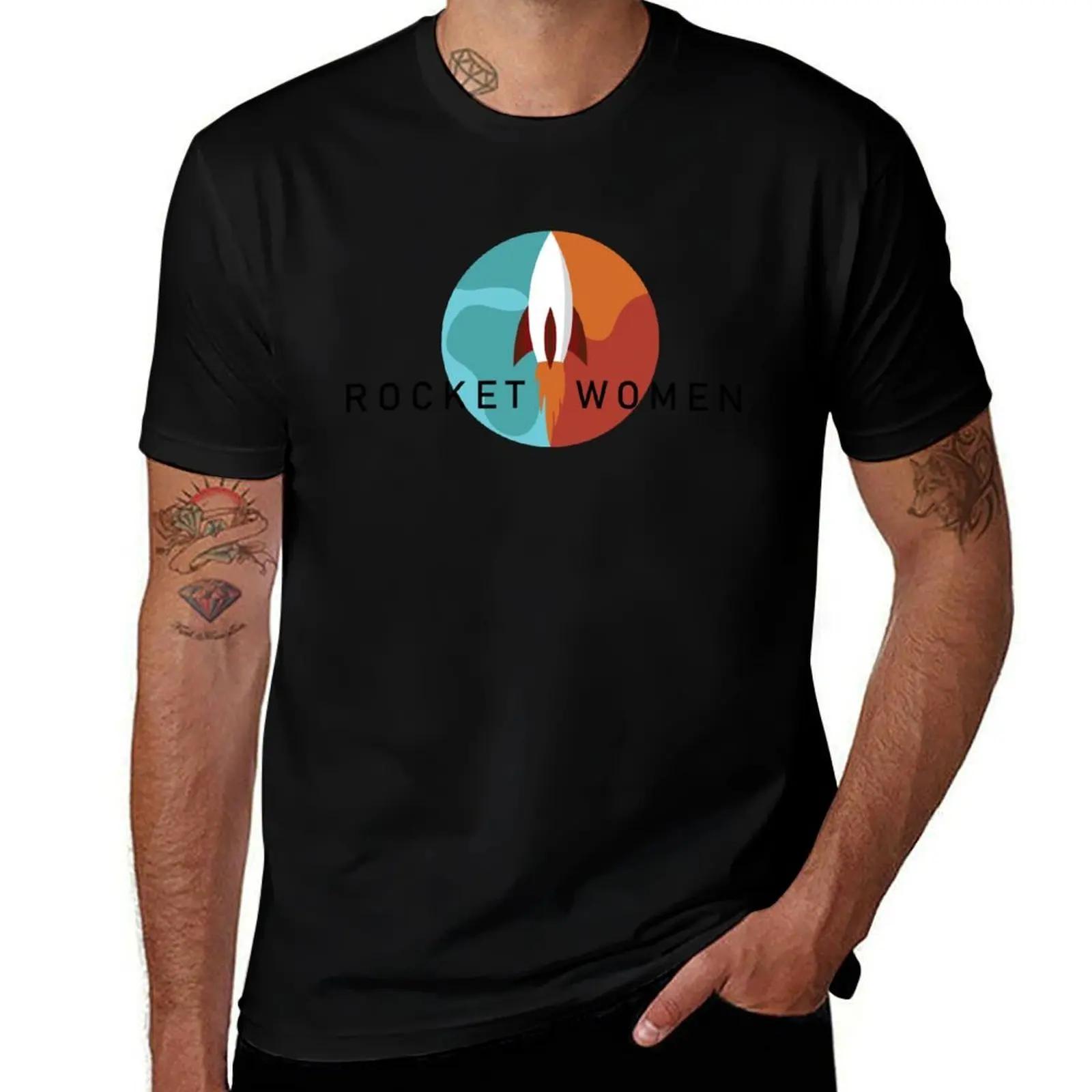 Rocket Women - Original Logo T-Shirt Large Size Breathable Tee
