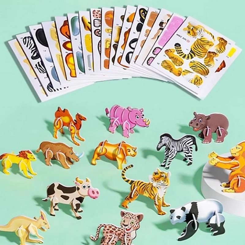 25pcs/set đồ chơi xây dựng đồ chơi câu đố động cho trẻ giáo dục sớm