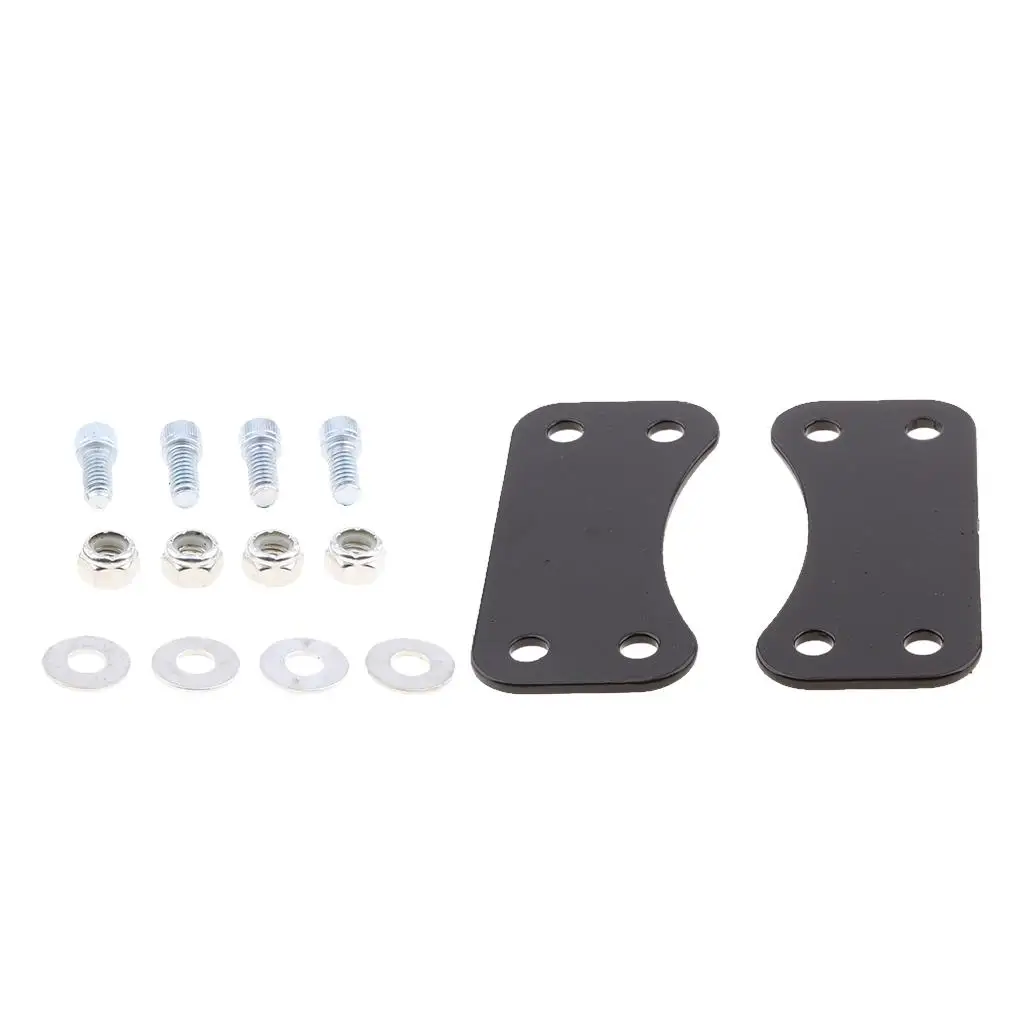 Steel Fender Lift Bracket Set Matte Black Wheel Support for Touring Wheel Stand 2014 Later