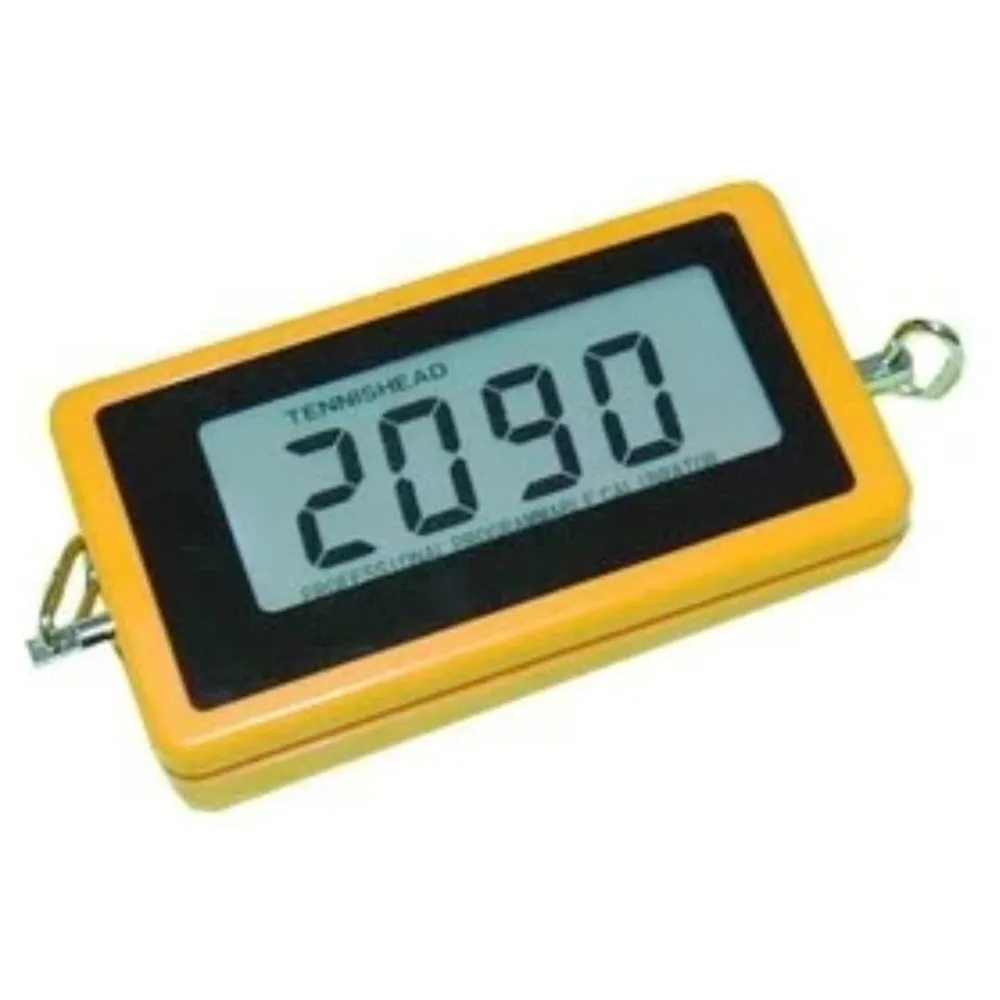 TENNISHEAD WISE2090 Tension Calibrator, Digital Stringing Machine Tester for Tennis Badminton Racket Stringer, LB/KG Switchable