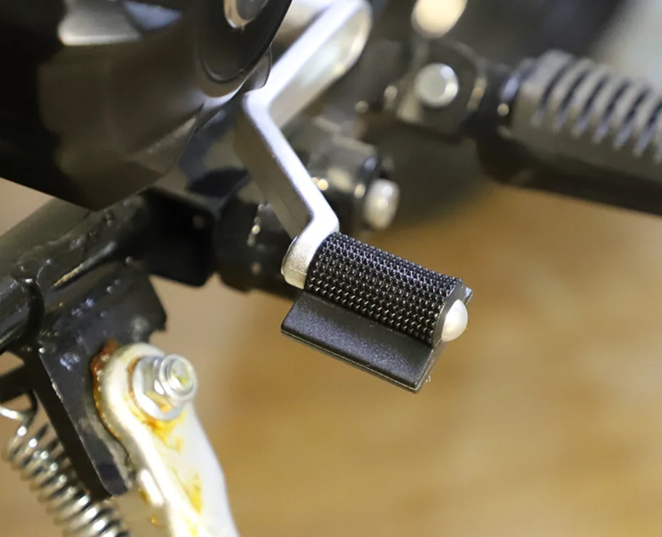 2PCS Motorrad Zubehör Shift Schalthebel Pedal Gummi Abdeckung Schutz Fuß Peg Toe Gel Hülse