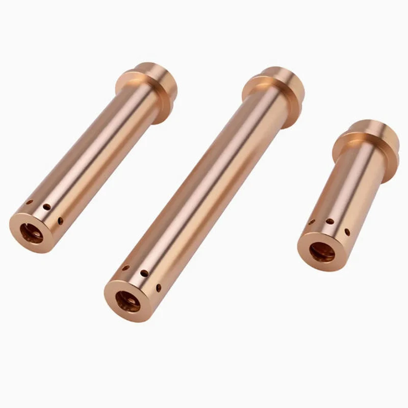 

Best Manufacturer CNC Parts Precision Machined Copper Porous Cylindrical Axis
