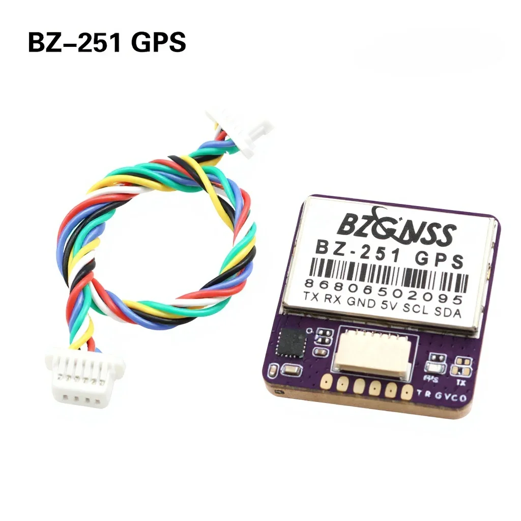 BZGNSS BZ-251/181 F405 F722 Flight Control-Dual GPS（UBLOX+BEIDOU) For Fixed-Wing FPV,Auto Rescue,Long-Range Cross-Country Aircr