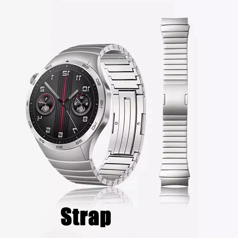 

Stainless Steel Gt4 Strap for Huawei Watch GT4 46mm, 22mm No Gaps Watchband for Huawei GT 4 46mm Quick Release Wristband