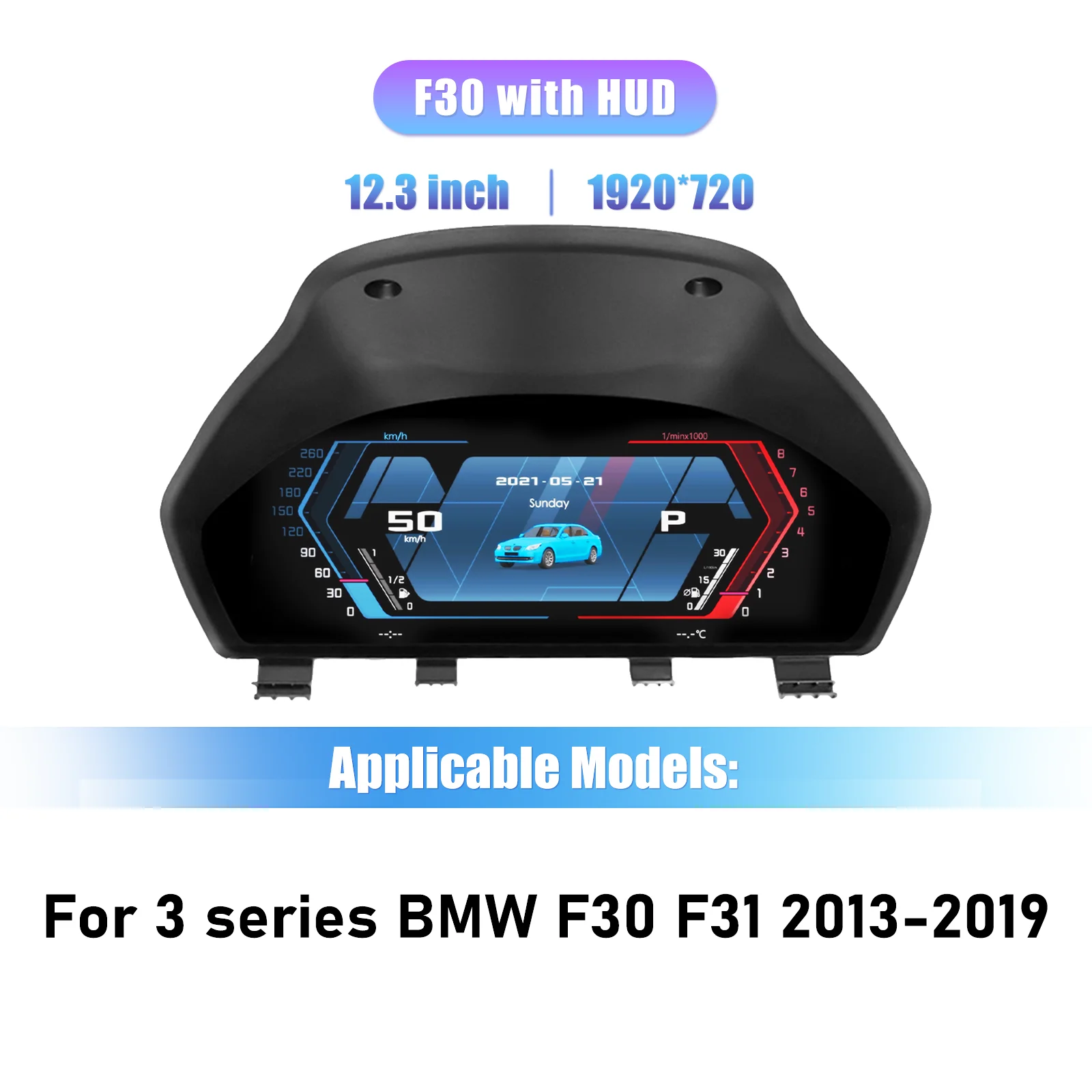 Digitale Dashboard Cluster Voor BMW 5 6 7 Serie GT-F07 F10 F11 F01 F02 F30 F31 E60 E61 E63 Instrumentenpaneel Virtuele Cockpit
