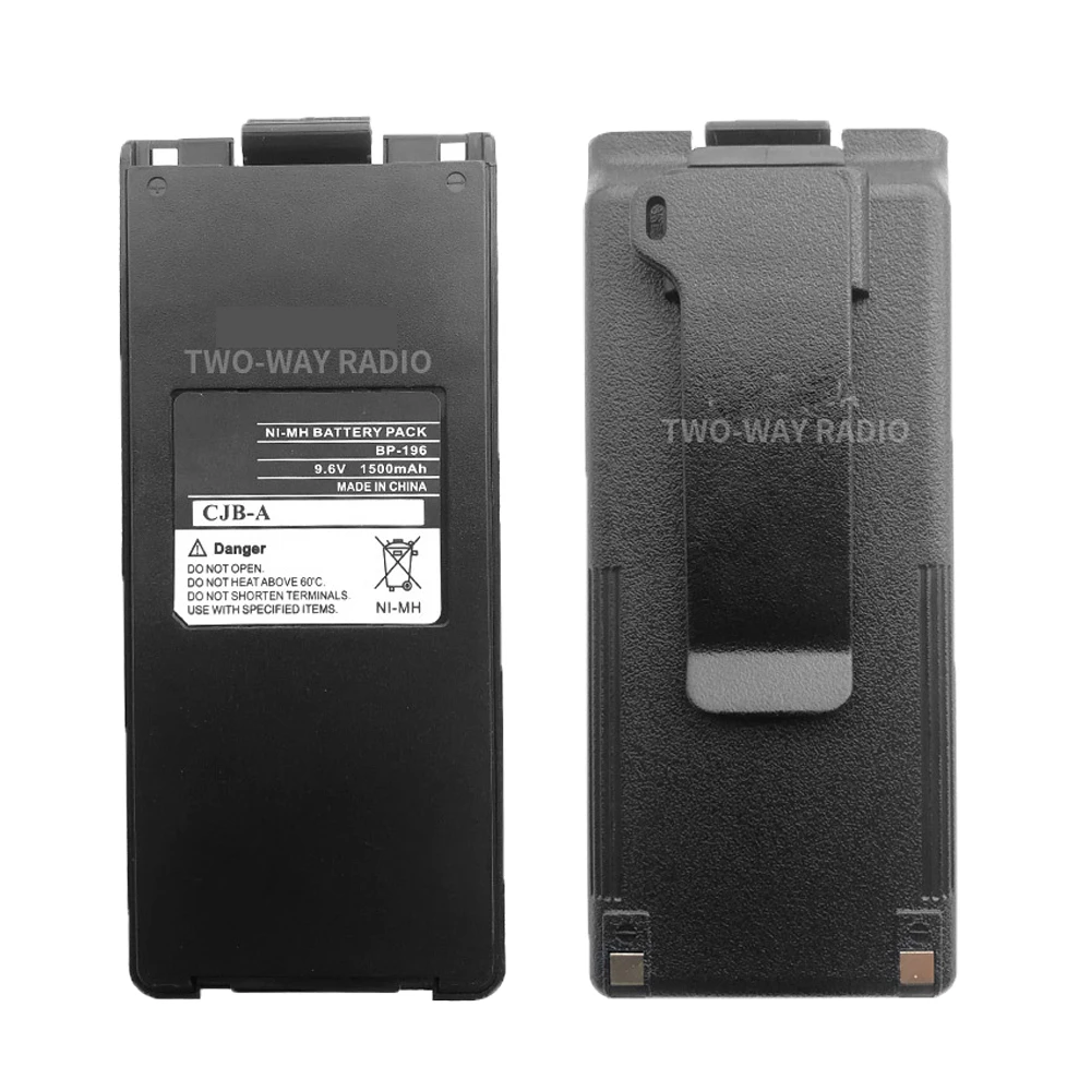 Walkie Talkie Battery BP-195 BP196 BP-196H BP-196R Two-Way Radio Battery For Icom IC-A4 IC-A4C IC-A4E IC-F3S IC-F4 IC-F4S IC-T2H