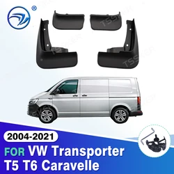 Car Mud Flaps Splash Guards for Fender Mudflaps Mudguards For VW Transporter T5 T6 Caravelle 2004-2021 2016 2017 2018 Mulivan