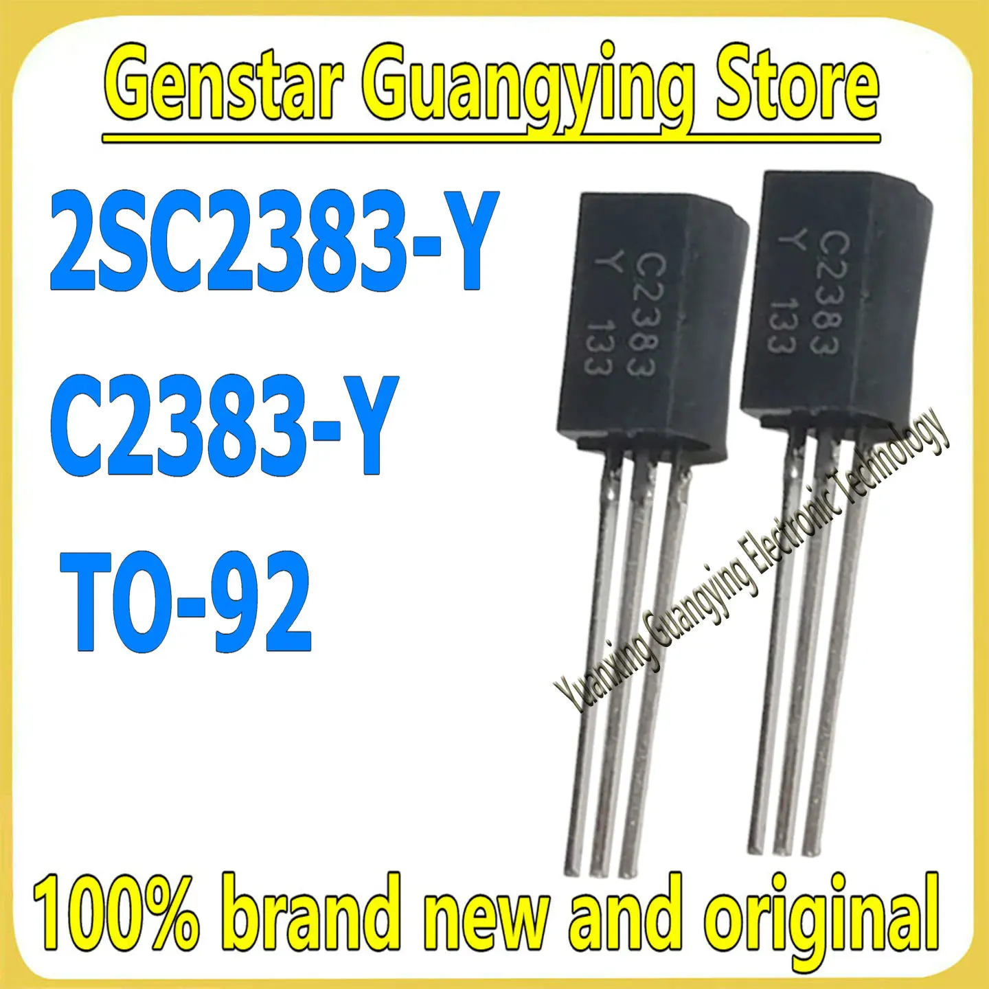 (50 pieces) 2SC2383-Y 2SC2383Y C2383-Y C2383Y TO-92 Bipolar Transistor 100% brand new