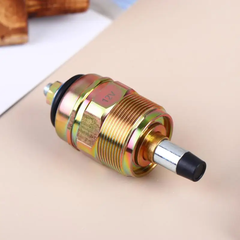 Diesel Engine 12V Injection Fuel Shut Off Solenoid Valve for 0330001015 0330001016 Quick Power Off Module