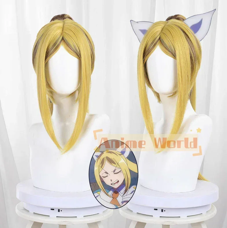 

Magilumiere Co. Ltd. Hitomi Koshigaya Cosplay Wig Synthetic Hair Halloween Costume Anime Party Wigs+ Wig Cap